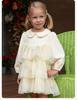 David Bella Children's Skirt Autumn Edition Sweet Mesh Princess Cake Dress
