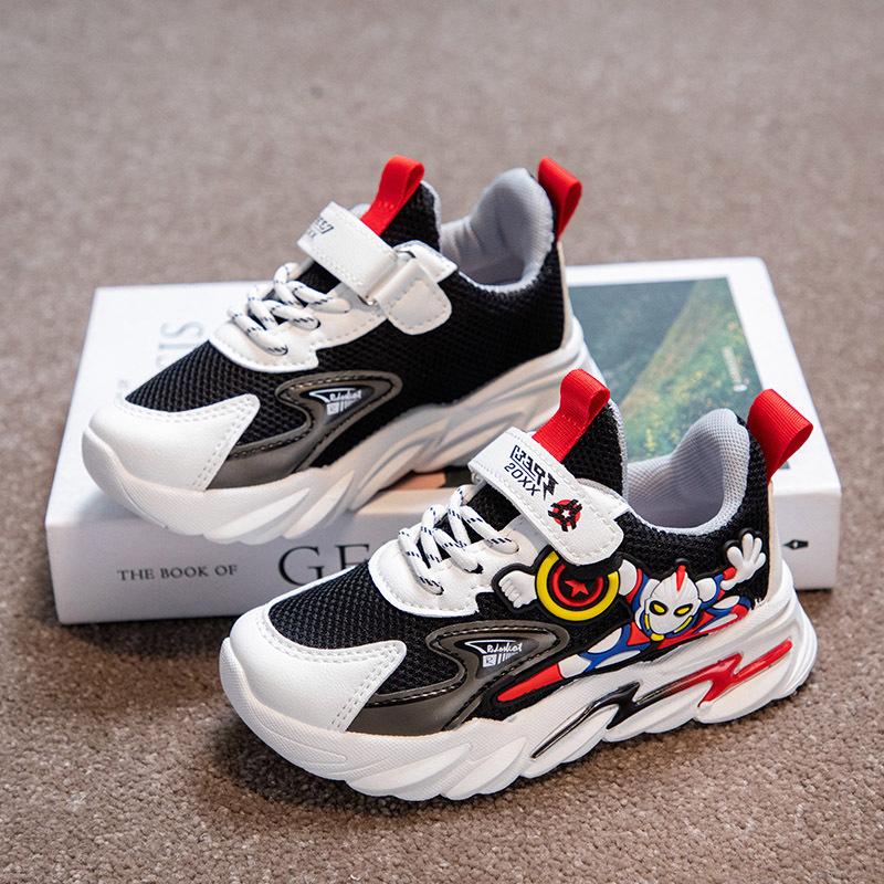 

New Style Boys Shoes - Old Man Style Sports Shoes - Cartoon Design 21 красный
