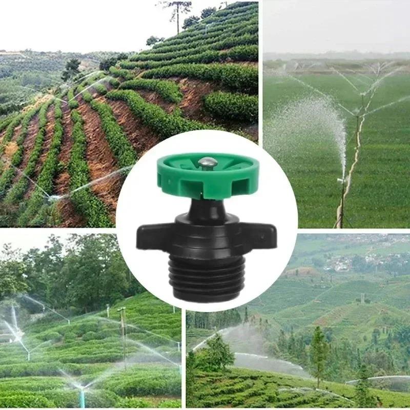 30/1PCS Scattering Nozzle 360 Degree Rotating Sprinkler Male Thread Irrigation Nozzle Garden Farm Balcony Yard Watering Nozzle