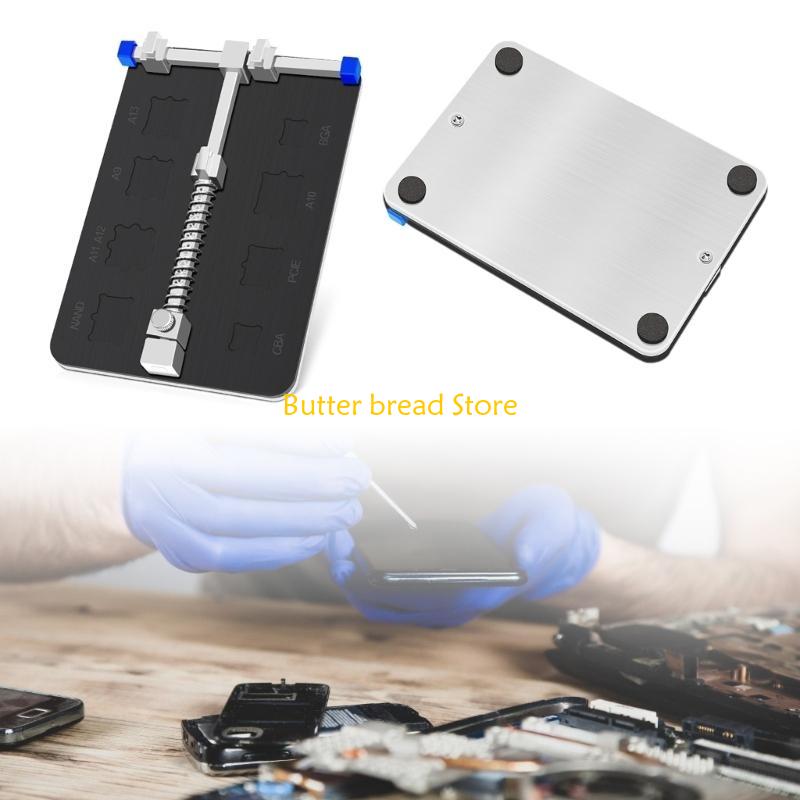 W89C Phone Repair Vice Rack With Chip Slot Double Thickness, for Electronic Workshops