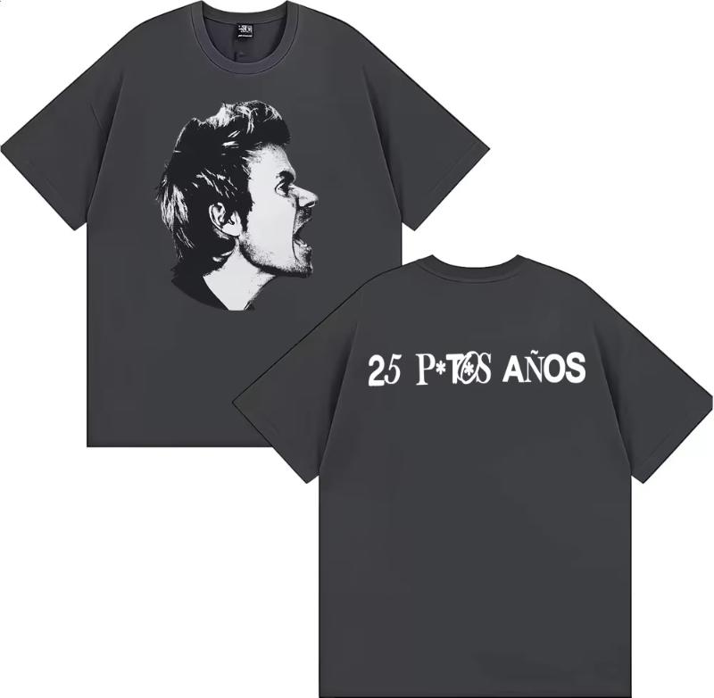 Dani Martn Concierto 25 Aos Album Merch Tshirt Unisex Unisex Fashion Hip Hop Streetwear T Shirts Cotton Comfort T Shirt