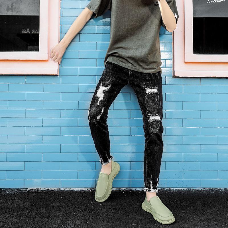 Autumn new old Beijing cloth shoes flat casual shoes one pedal breathable solid color men's shoes umbrella cloth shoes men's