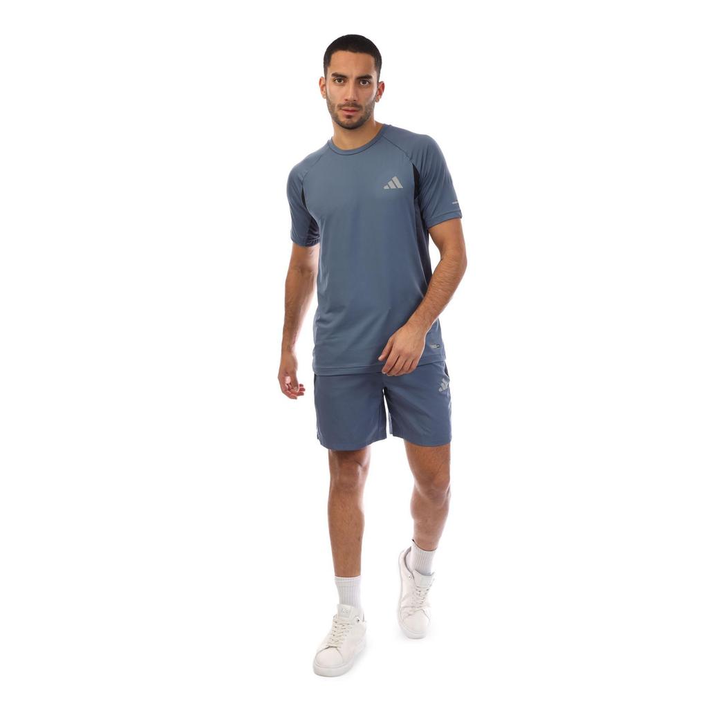 Adidas Mens Tech Short-Sleeved T-Shirt