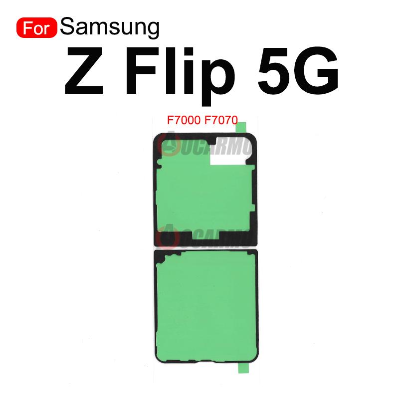 Back Waterproof Adhesive For Samsung Galaxy Z Flip Flip3 Flip4 5G Rear Cover Sticker Glue F7000 F7070 F7110 Replacement Parts