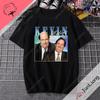 Kevin Malone Office Movie Short Sleeve Crew Neck Loose Tshirt Fun Graphic Print Top Gothic Streetwear