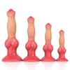 Super Soft Silicone Animal Penis Dildo - Body-Safe Anal Plug for Women & Men, Realistic Adult Sex Toy