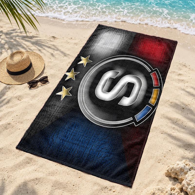 HC Sparta Praha Microfiber Beach Towel Quick Dry Sand Free Lightweight Beach Towels for Travel Swimming Camping