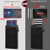 Anti-theft Cards Protectors Card Holder Minimalist Smart Wallet RFID Protection Aluminum Metal Box Cardholder Case Porte Carte