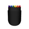 6-Color Rainbow Face Paint Crayons for World Cup, European Cup, Halloween, and More