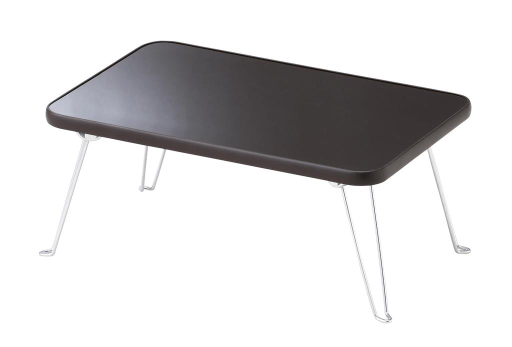 Pearl Metal Folding Coffee 45cm Wide x 30cm Deep x Fully Easy to Mini Table 4530UV Table, Mini, 19.5cm High, Brown, Assembled, Carry, N-7835