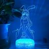 Anime Waifu Mai Sakurajima Led Night Light For Bedroom Decor Mai Light Gift For Friend Sakurajima Bunny Girl Led Lamp Anime Gift
