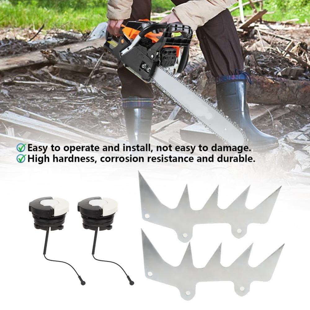 Metal and Plastic Felling Dog Spike Gas Cap Kit for Stihl MS361 MS360 MS362 MS380 MS381 034