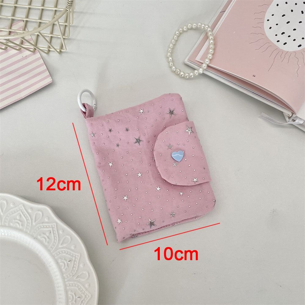 Ins Cloth Coin Purse Bowknot Star Small Wallet Multi-functional Flower Storage Pouch for Girls Gift
