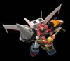 Brave Express Might Gaine THE Combined Might Kaiser Non-Scale Plastic Painted Movable Figure