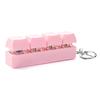 4/8/12/20Pcs Macaron Keyboard Fidget Keycap Keychain Stress Relief Pendant Xmas Birthday Valentine Office Party Gift Charm