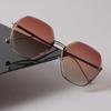 Luxury Mirror Square Sunglasses Women Men Designer Sun Glasses Retro Female Male Casual Colors