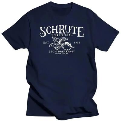 2025 Mens Clothing Schrute Farms T Shirt Paper Co Inc Scranton PA The Office Dwight Mens Adult USA One Piece Streetwear T Shirts