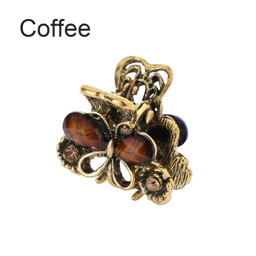 Fashion Gifts Women Girls Jewelry Mini Butterfly Hair Clip Resin Hairpins Claw