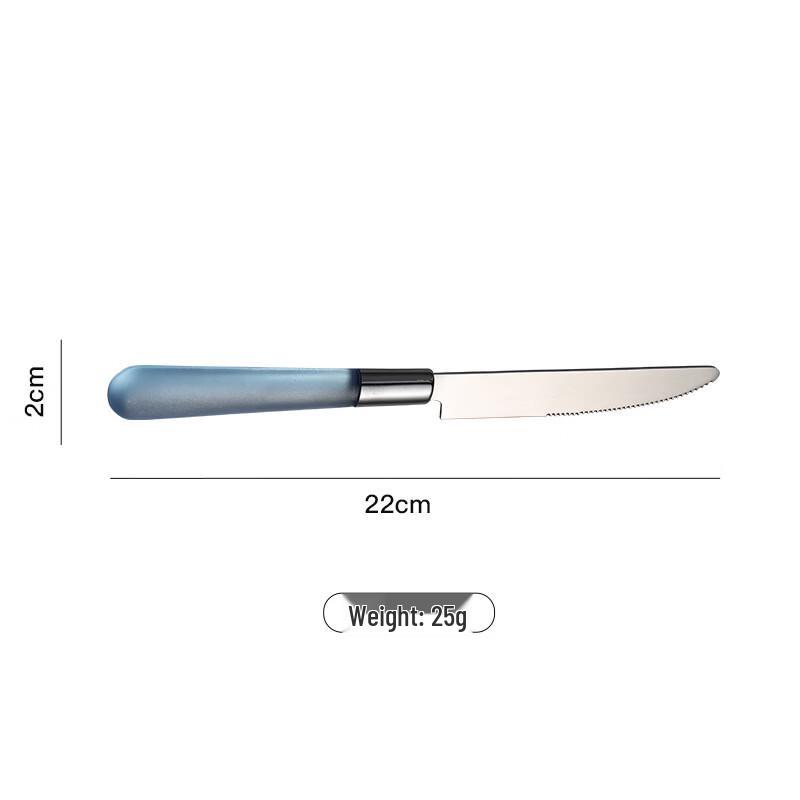 

Qianxing Frosted Imitation Crystal Handle Cutlery