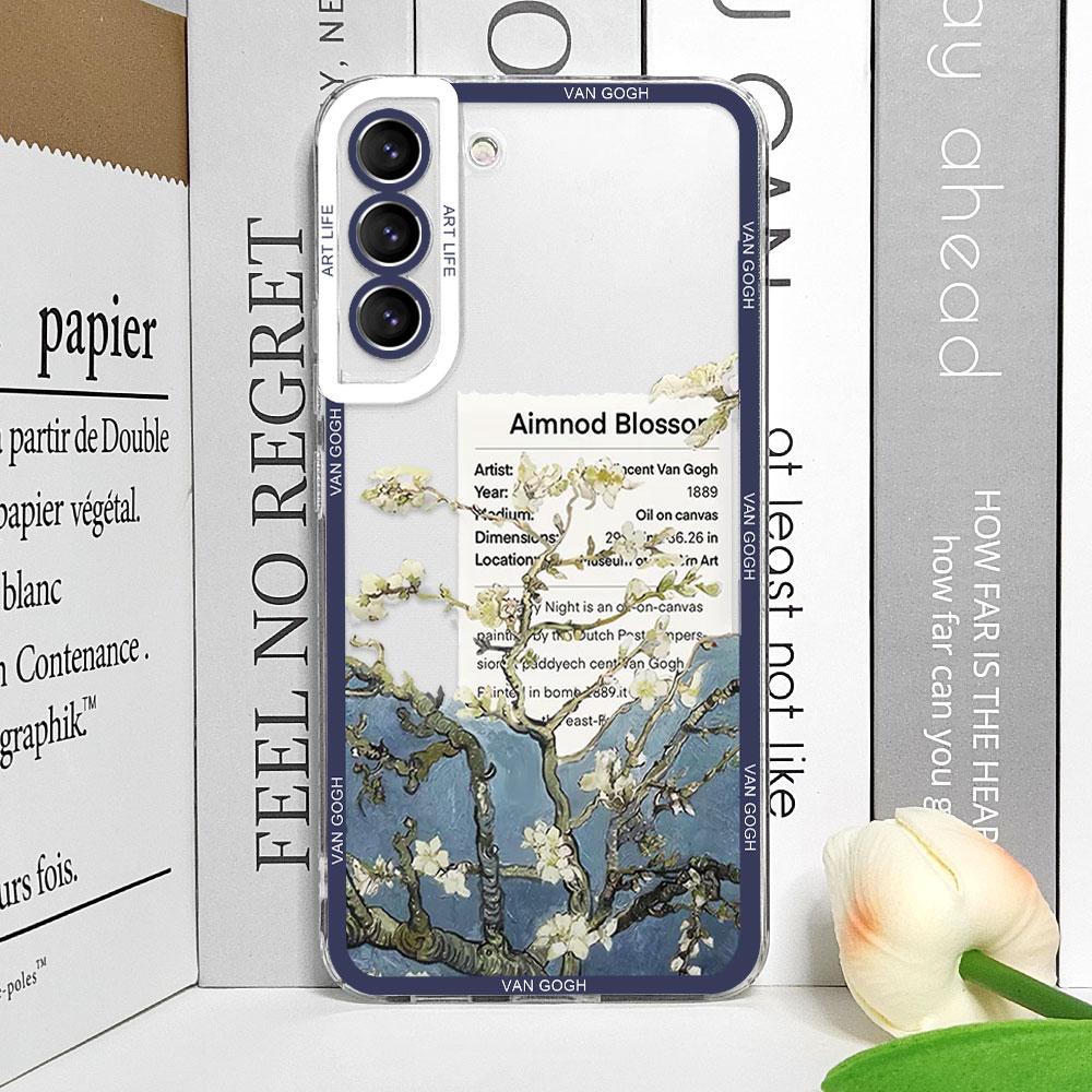 

Van Gogh The StarrySunflowers Night Art Aesthetic Phone Case for Samsung Galaxy S21 S22 S23 S24 S25 Ultra Plus FE Covers Fundas Samsung S25