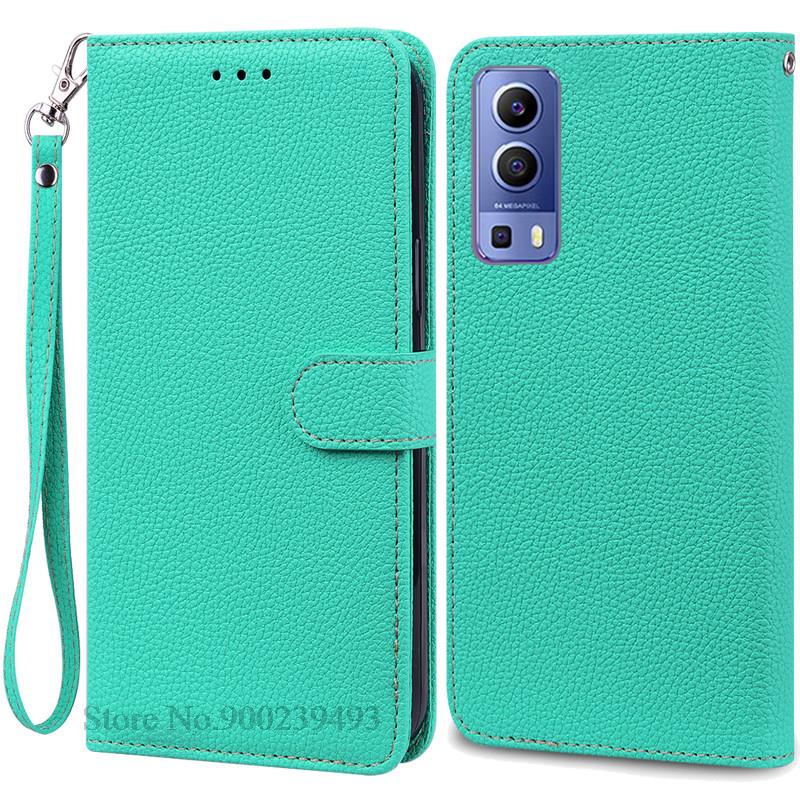 

Для чехла Vivo Y52 5G Чехол Y72 5G Кожаный кошелек Флип-чехол для телефона Для Vivo Y72 Y52 Чехол-книжка для Vivo Y 52 72 5G Coque Fundas For Vivo Y52 5G