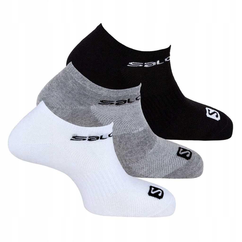 Y4611 Salomon Skarpety Live Low Active Wear 3Pak 3Pary 36-38