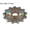 420 420H Chain 17mm 10 -19 Teeth Front Engine Sprockets For Taotao Kayo BSE Xmotos Apollo SSR 110 125cc Dirt Pit Bike ATV Quad