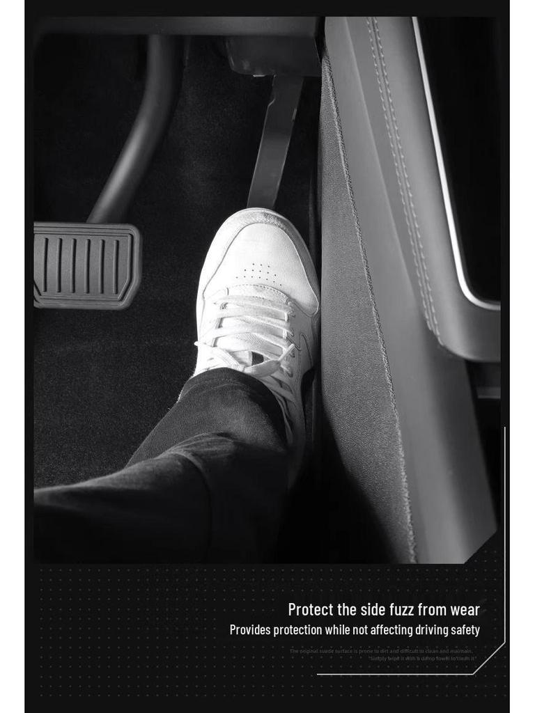 Tesla Model Y 25 New Version: Center Console Anti-Kick Pads - Protective Interior Panels, Model Y Accessories