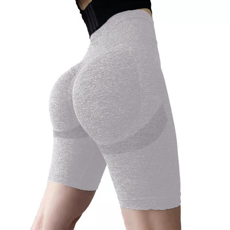 Tight And Perky Shorts, Women'S Leggings, Quick Drying Fitness Pants, High Waisted And Hip Lifting Sports Pants, Versatile Shorts For Outerwear