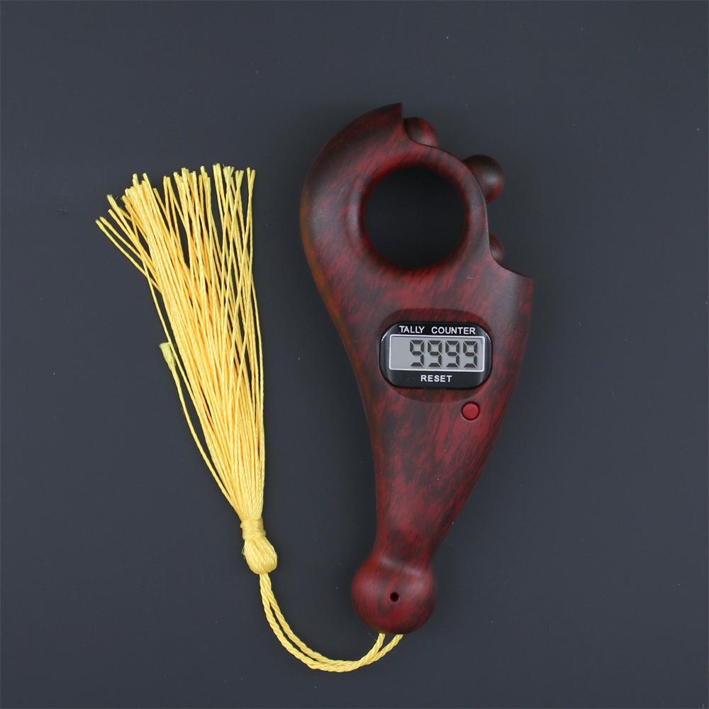 1~10PCS Portable Handheld Tassel Digital Beads Counter Finger Game Decompression Toy