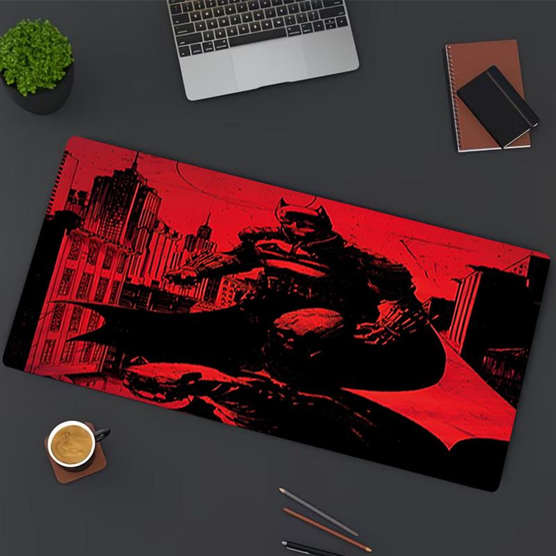 Superheroes Print Mouse Pad, for Keyboard Pad Laptop PC Mat for Office Home Use, Desk Decor, Perfect Birthday Gift for Gamers