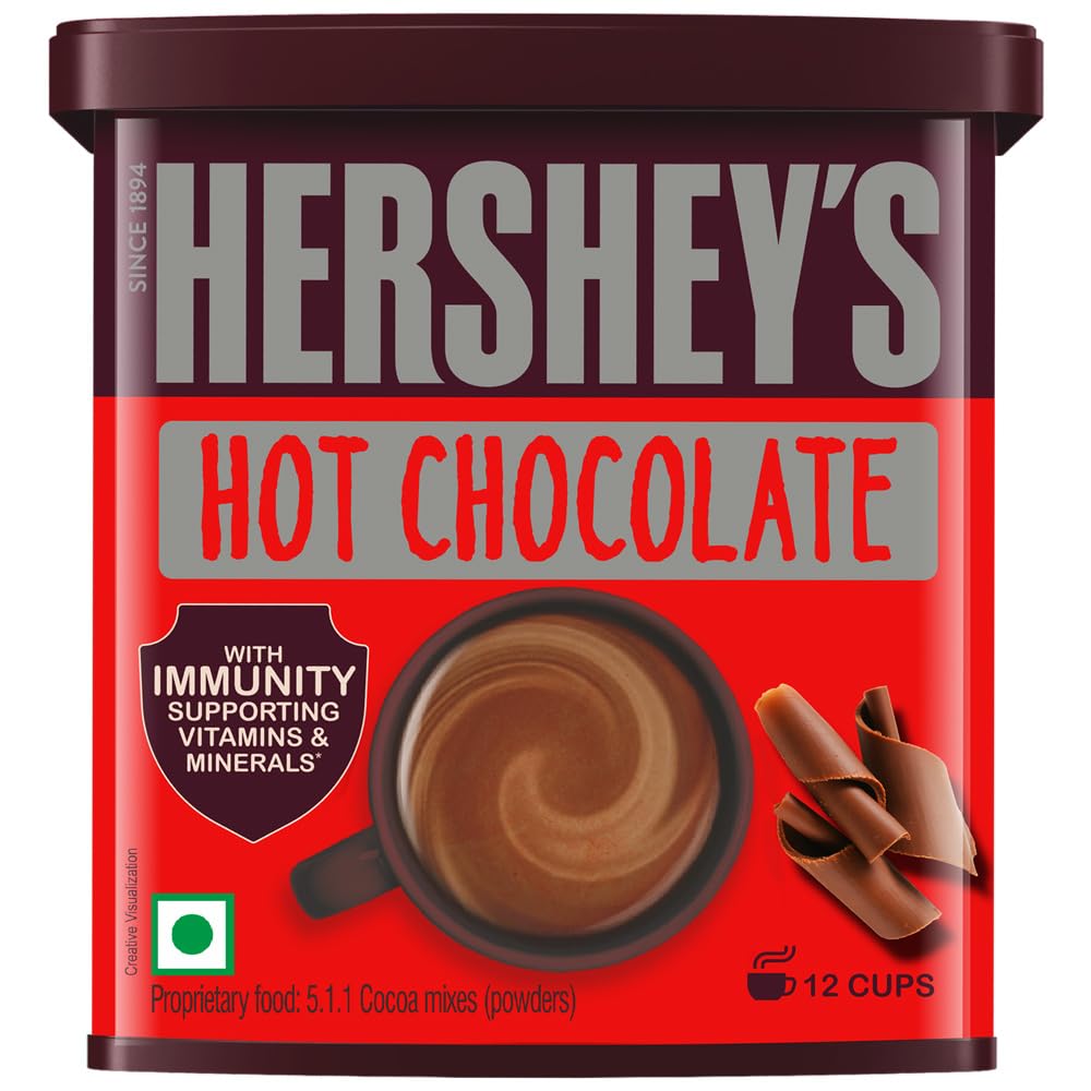 HERSHEY S Hot Chocolate Drink Powder Mix, 250 g