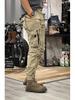 Men's Straight-Leg Outdoor Tactical Work Pants for Spring and Autumn