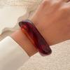 Trendy Adjustable Resin Bangle In Multiple Color Portable And Sturdy For Daily Wear