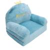 Foldable Kids Sofa Kids Sofa Couch Comfy 2 in 1 Flip Open Couch Sleeper for Kids Elephant Embroidery Pattern 2 Layer