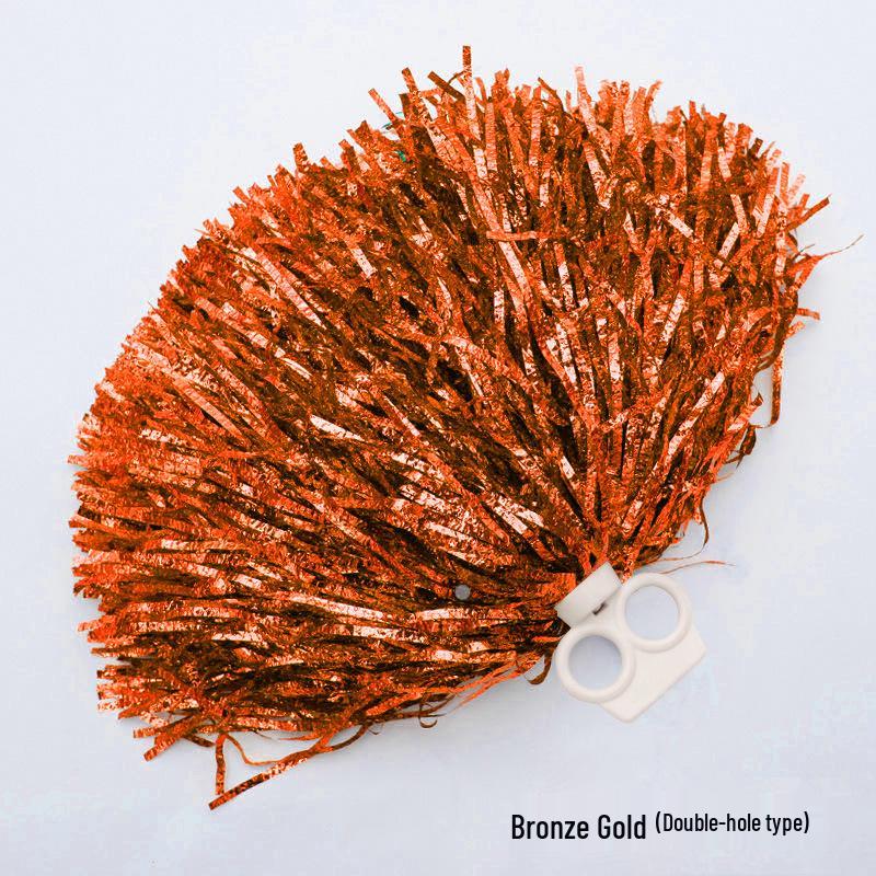 """6.1""" İnce Dişli Lazer Tarzı Ponponlar (Cheerleading & Cimnastik için) - Buzlu