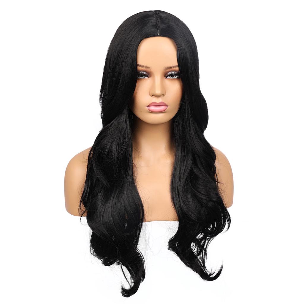 70 cm black wig