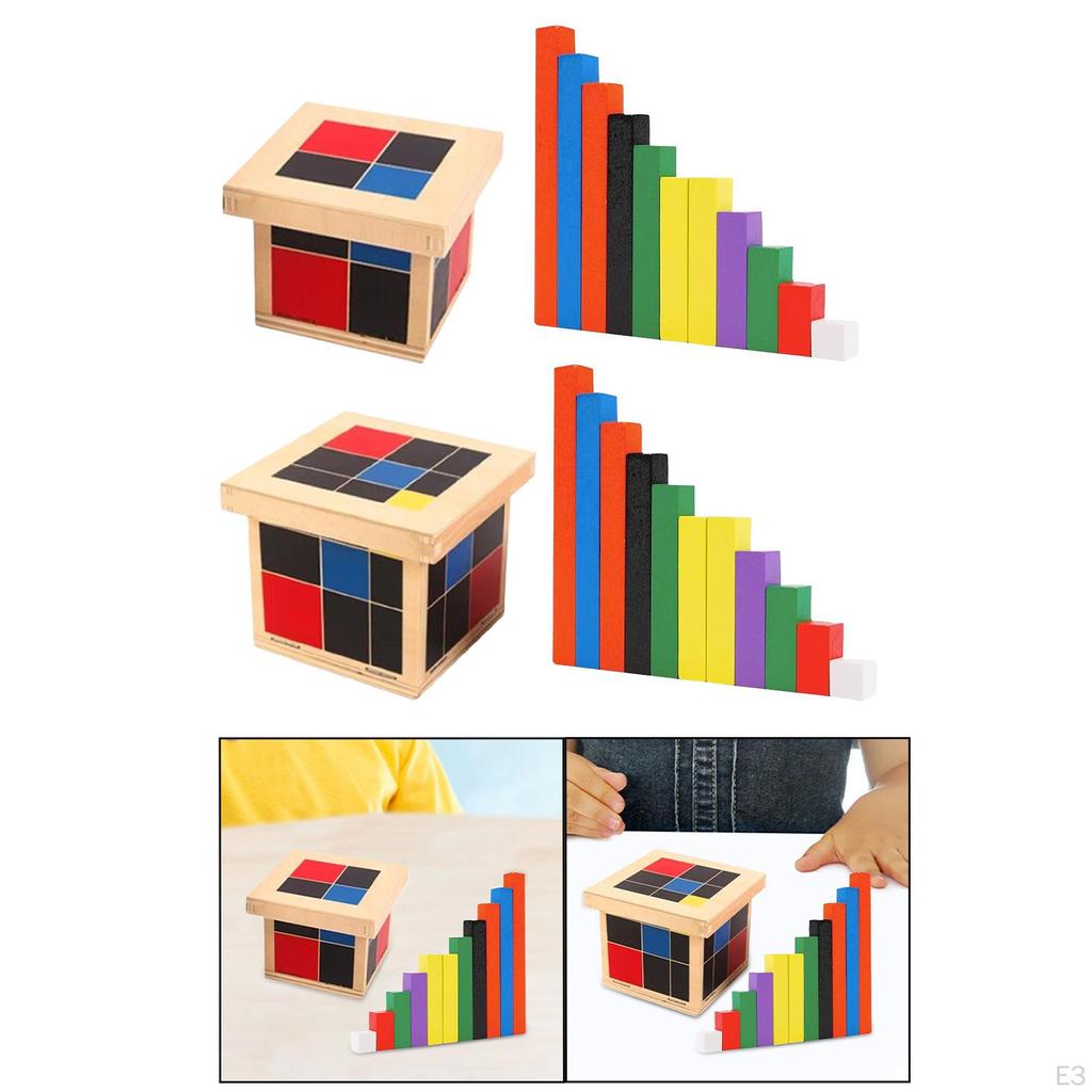 Cube Toy for Learning Math Skills in Children