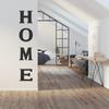 PATIKIL Set 3D Acrylic Alphabet Mirror Wall Adhesive Home Sign Art Stickers Black Letters for DIY Home "4-Piece Stickers, Decals, Walls, Decoration"