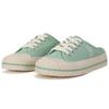 MLB Playball Origin Mule Half Drag Trend Low Top Skate Shoes Unisex sneaker Green 3AMUUA11N-43KAL