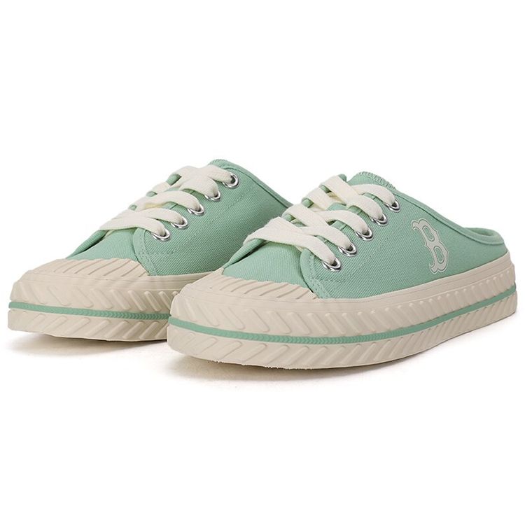 MLB Playball Origin Mule Half Drag Trend Low Top Skate Shoes Unisex sneaker Green 3AMUUA11N-43KAL