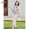 Yuzhaolin New Chinese Style Short-Sleeve Two-Piece Set