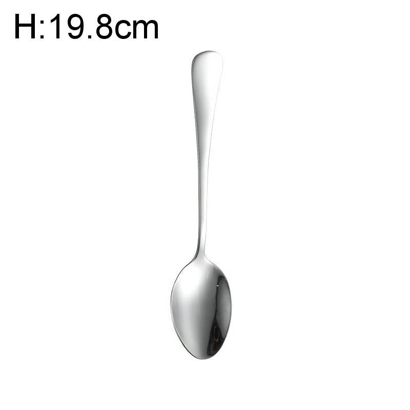 Stainless Steel Mini Coffee Spoon With Extended Handle For Hot Beverage And Snack Serving