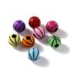30 Teile/los Acryl Rugby Tennis Basketball Perlen Sport Spacer Perlen für DIY Schmuck Machen Armband Halskette Handwerk Zubehör