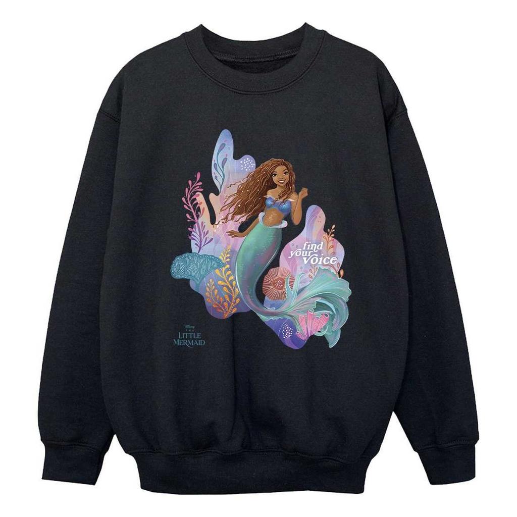 The Little Mermaid Girls Find Your Voice Movie Sweatshirt