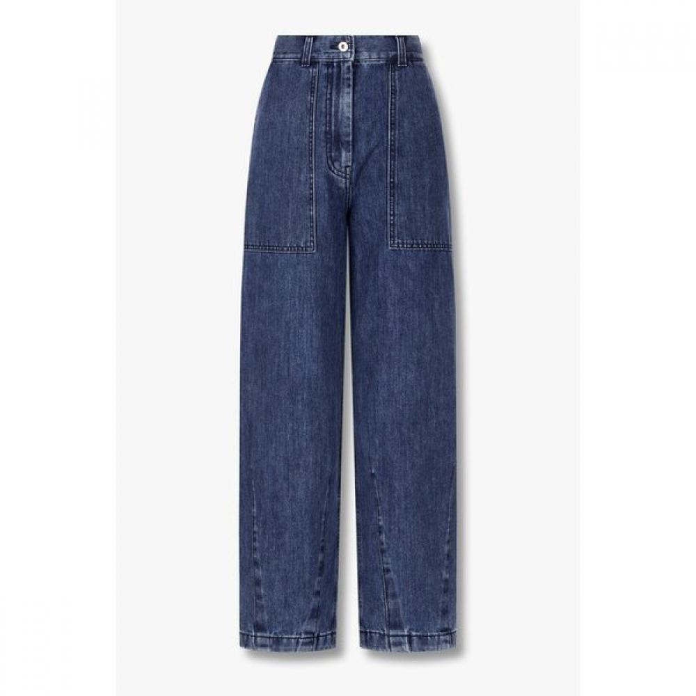 Studio Tomboy Denim Pants Back Banding 9175362975 indigo (55)/OS