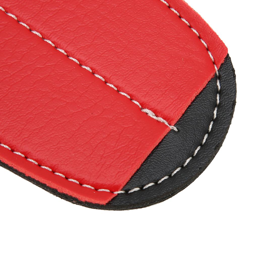 Etui na futerał na nożyczki fryzjerskie PU Skóra Narzędzia fryzjerskie Torba z paskiem na ramię Czerwony