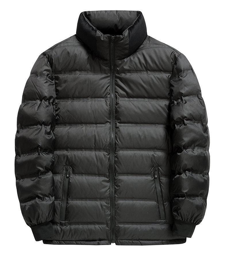 Men's Hooded Thickened Winter Coat with Detachable Liner - Warm Duck Down Jacket