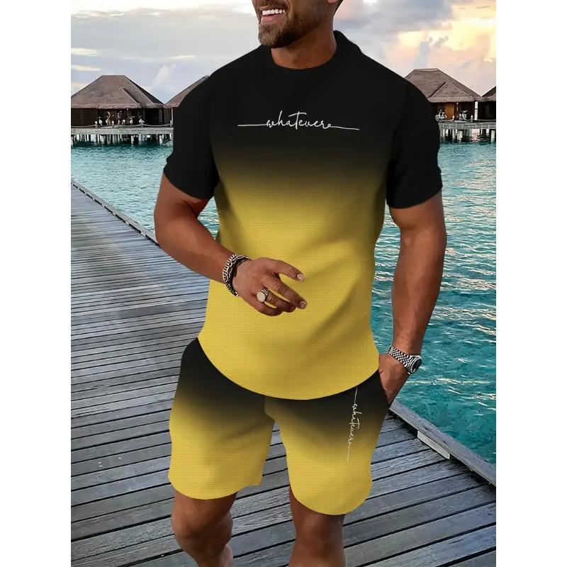 Popular Men's T-shirts Shorts Set 3D Crown King Print Casual Hawaiian Tee Suit Summer Men Women Tracksuit 2 Piece Jogger Outfits