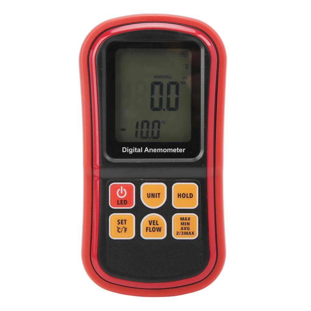 8909 High Accuracy Wind Speed Tester Handhled Digital Anemometer for Sailing Fishing Hiking